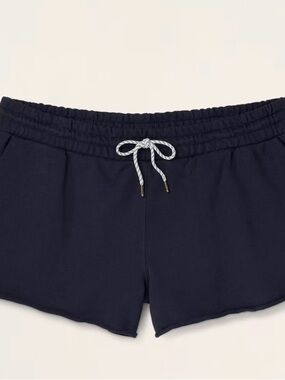 Women's Mid-Rise Pull-On Sweatshorts - Parke × Target Navy Blue